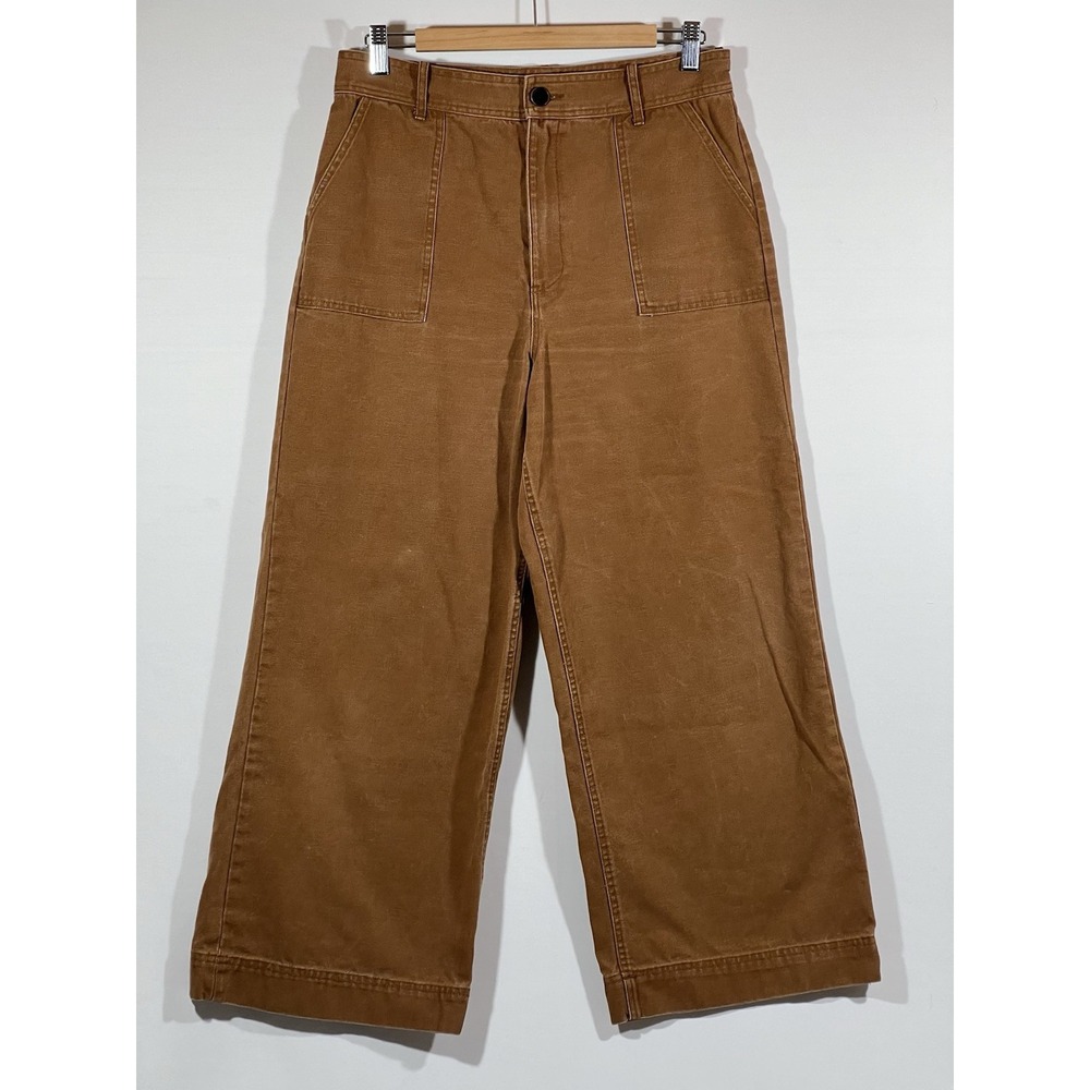 Frye Nadia Pants Womens 30 Wide Leg High Waist Minimalist Modern Chic Style
